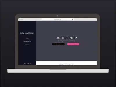 v3 of personal website designer personal portfolio
