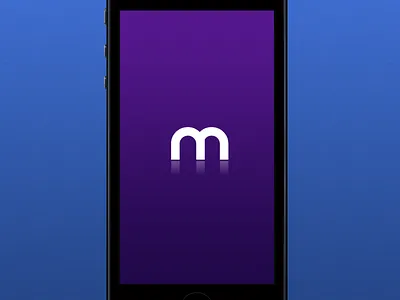 Mobile App ID boot screen icon m mobile white