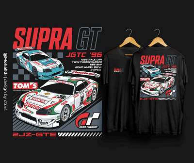 Supra GT car tshirt