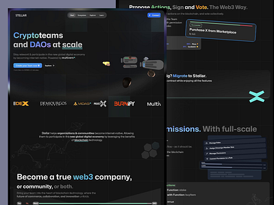 Web3 Teams & DAOs Platform animated ui blockchain ui crypto governance cyber aesthetic dao platform dark mode ui fintech ux futuristic design governance ux interactive dashboard minimal ui motion design neon ui saas web3 smart contracts token economy ux ui voting system web3 ux