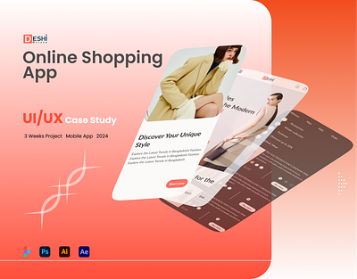 🛒 Online Shopping App UI – Shop Anytime, Anywhere! 🚀 ui