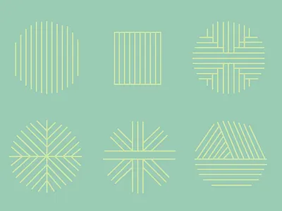 Wallonie Design invitation geometric illustration simple stripes wood