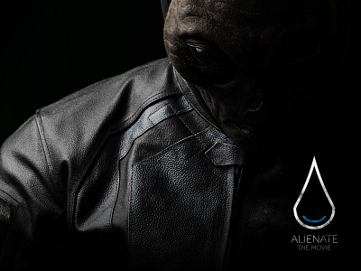 ALIENATE - Alien Concepts alien branding design film logo print scifi