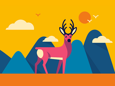 Deer brand identity branding illustration illustration design logo logo designer logo inspiration logomark logos mark marks minimal logo minimal logo design minimal logos minimalist logo simple logo simple logo design simple logos symbol symbols