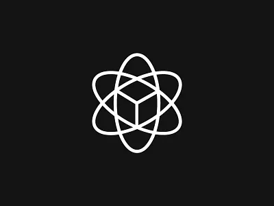 Cube Atom atom clever cube logo research science tech technology