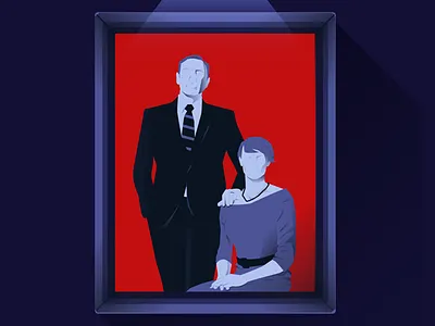 House of cards, portrait house of cards illustration netflix tv show