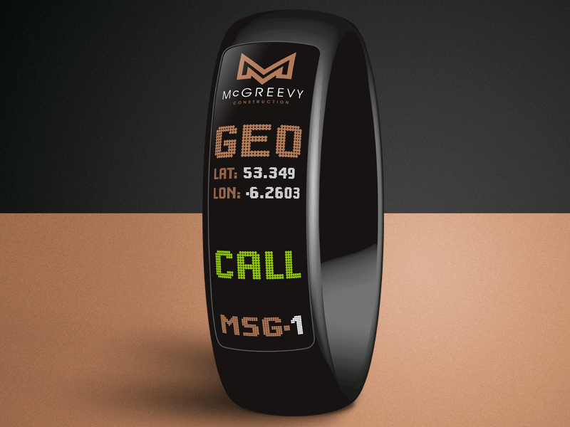 Wearable Technology branding mobile ui wearable technology wrist