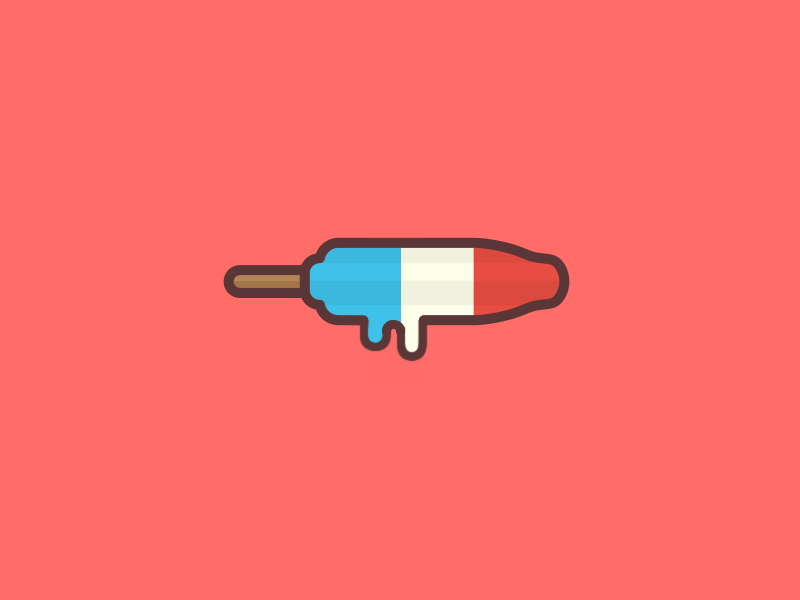 Rocket Pop animation gif motion design motion graphics popsicle