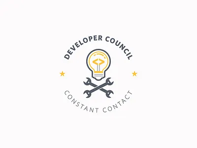 Developer Council Logo council developer emblem identity illustration logo stamp