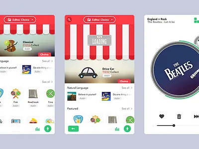 Fm Radio UI android app button china fm icon ios iphone jan music ui