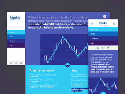 Thoth mobile responsive web