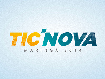 Redesign Logo Tic Nova Maringá 2014 everson logo maringa mark mayer nova redesign symbol tic