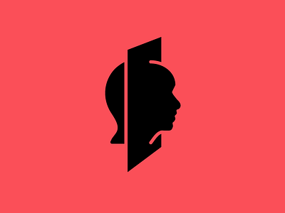 Surveillance and The Private Life black branding logo mark minimal private serious silhouette surveillance