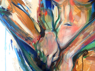 Figure art coey contemporary figurative fine painting tyler