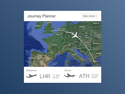 Flight Tracking Card app flight tracker ios iphone