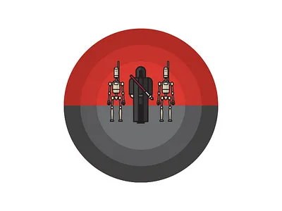 Roger Roger droid graphic design illustration illustrator jedi lightsaber sith star wars vector