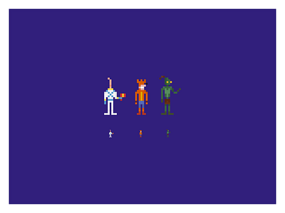 In The Beginning abe character crash bandicoot earthworm jim exodus gaming oddysee pixel pixel art