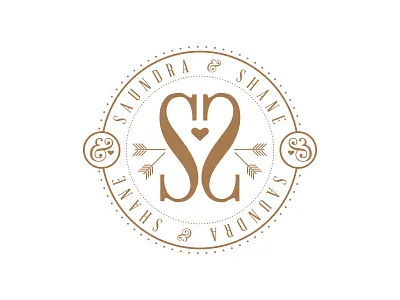 Wedding Logo logo stamp wedding