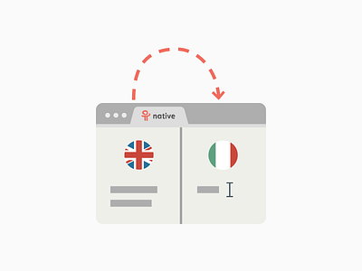 Using Native illustration translation