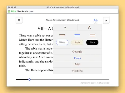 Bookmate reader bookmate multiplatform reader responsive ui ux web