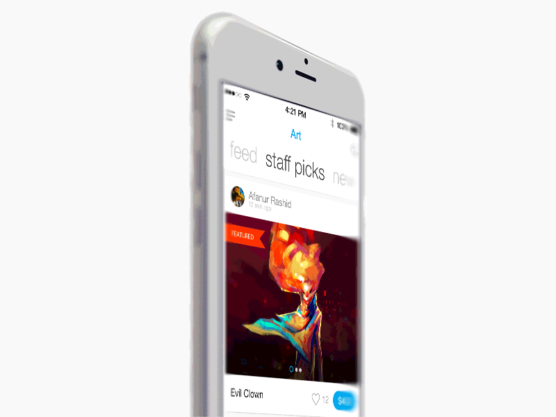 Side Menu Animation animation app ios menu nav side sidebar slide ui