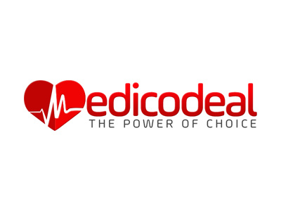 MedicoDeal Logo (Rebound) graphic design illustration logo