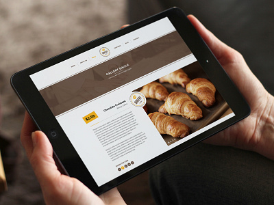 WordPress Bakery, Cakery & Food Theme baked bakery cakery cakes design food minimal