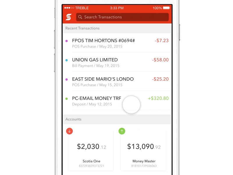 Search Interaction animation app design framerjs gif interaction ios mobile search ui