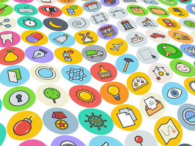2090 icons in UniGrid Flat set flat icojam icons unigrid vector