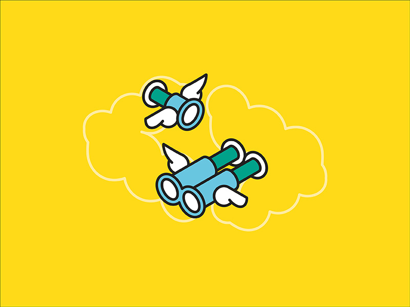 Example of Flying Telescope