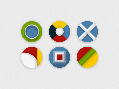 Maritime Avatars avatars flags geometry primary colors