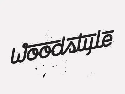WS lettering logo script typography