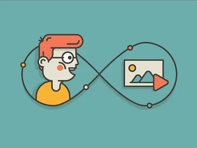 Engage character engage guy illustration man media multimedia nerd nerddd person photo video