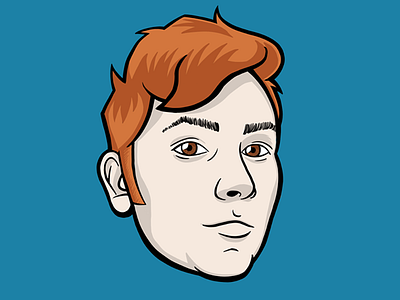 Rusty Avatar avatar custom digital flat illustration photoshop portrait sketch sketchbook