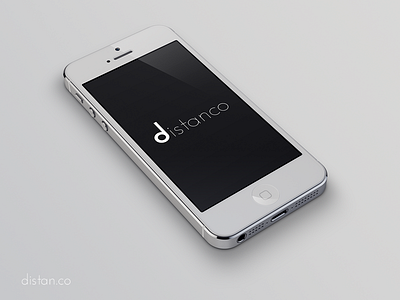 distanco design logo mobile rdesign.si splash ui