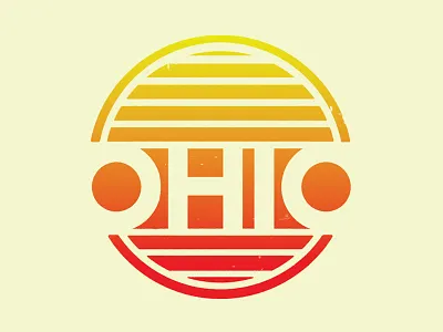 O H I O S U N illustration ohio