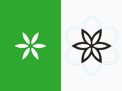 Phenotonic Icon flower flower of life geometry icon leave leaves logo sacred geometry seed of life