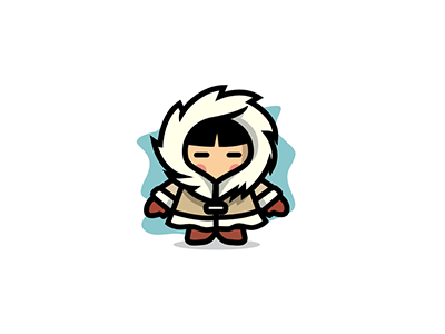 Eskimo character eskimo icon identity snow