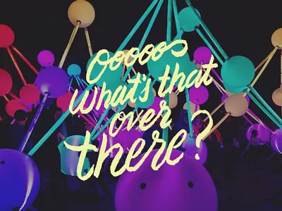 Vivid Sydney calligraphy design lettering light script type typography vivid