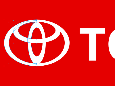 Playing with logos :) experiment gravit gravitapp illustration logo toyota vectors