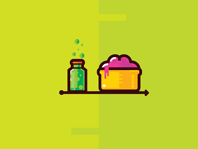 Poison&Brain brain illustration pic poison symbol