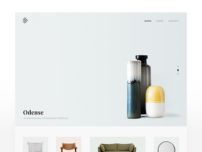 Odense basekit ecommerce shop template theme website