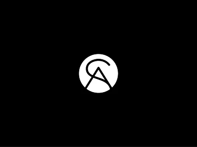 SA monogram a logo mark monogram s