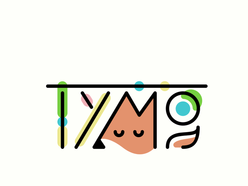 look! branding! 2d ae animation character fox logo shape layers shapes tymo vector