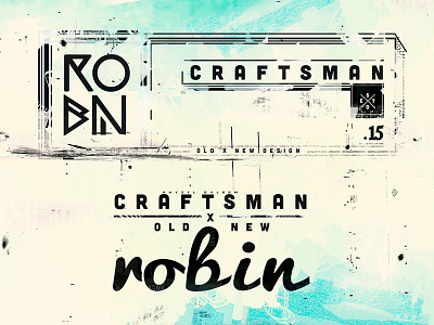 Robin old x new 15 blue calligraphy craftsman est ideas new old out robin testing yellowish