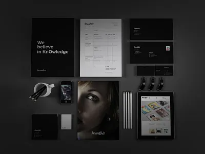 Past... brand branding handmade identity lettering logo stationery typography