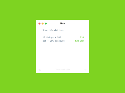 Numi app app calculator mac minimal numi