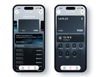 Mobile Banking App app design b2b ui ux