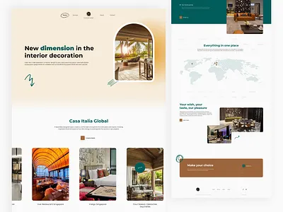 Casa Italia Global | Interior Decoration architecture architecture header architecture landing architecture website casa italia furniture hero hero section interior design interior design landing interior design website landing landing page luxury architecture luxury furniture luxury interior design ui web design website design