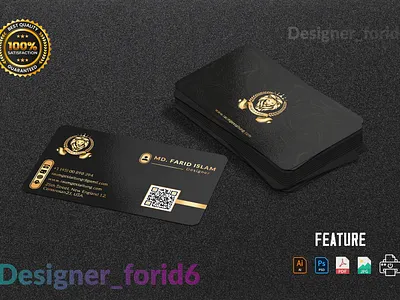 I will outstanding modern business card and visiting card design branding business card business card design cards creative creative business card design graphic design id card logo luxury business card luxury design minimal minimalist modern motion graphics name card unique unique business card visiting card